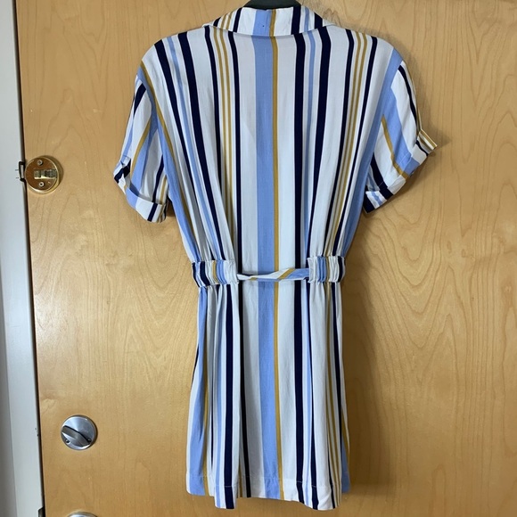 Streetwear Society Button Down Striped Dress - Picture 3 of 13